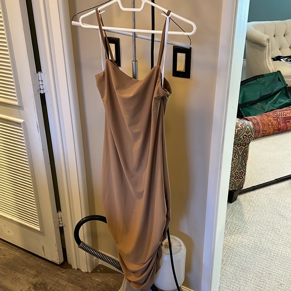 Super down size large dress - worn once. Like new.